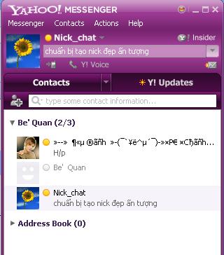 Yahoo Messenger - không cần nói nhiều về huyền thoại này nữa.