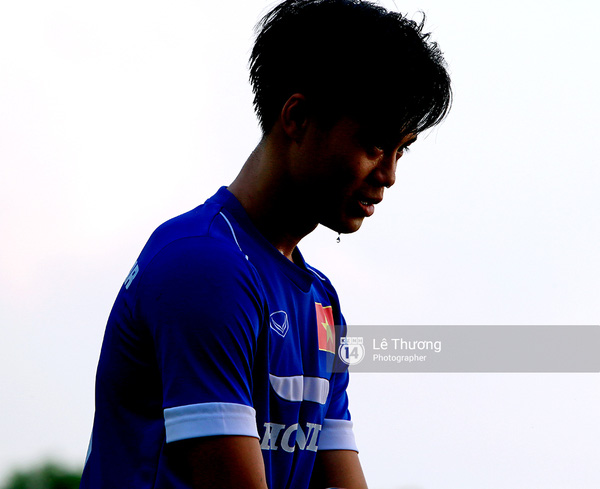 Văn Toàn đang nỗ lực cố gắng để khẳng định khả năng của mình ở U23 Việt Nam