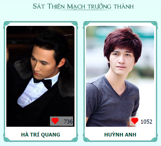
Đối thủ của Huỳnh Anh trong buổi casting là Hà Trí Quang, nam diễn viên điển trai của phim Nhà có 5 nàng tiên.

