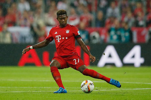 Hậu vệ: David Alaba (Bayern Munich, 1992).