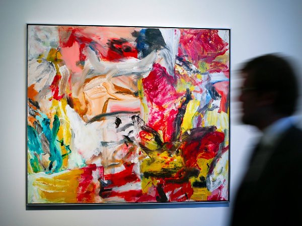 
Willem De Kooning, bức tranh đắt giá nhất thế giới.
