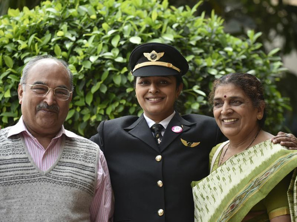 
Cha mẹ của cơ phó Ramya Kirti Gupta cho biết, họ rất tự hào về con gái mình
