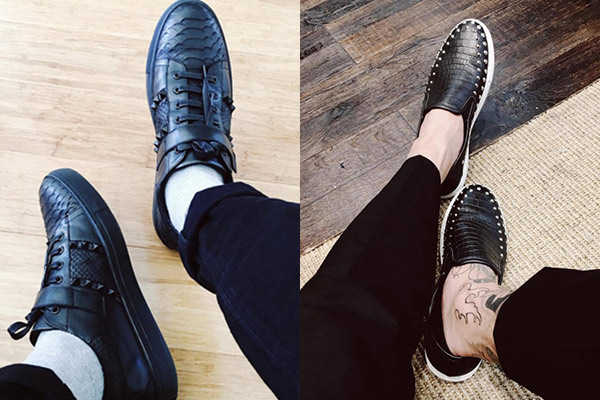 Những đôi giày hàng hiệu được Phương post lên  instagram  cá nhân