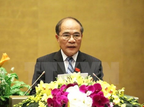 
Chủ tịch Quốc hội Nguyễn Sinh Hùng
