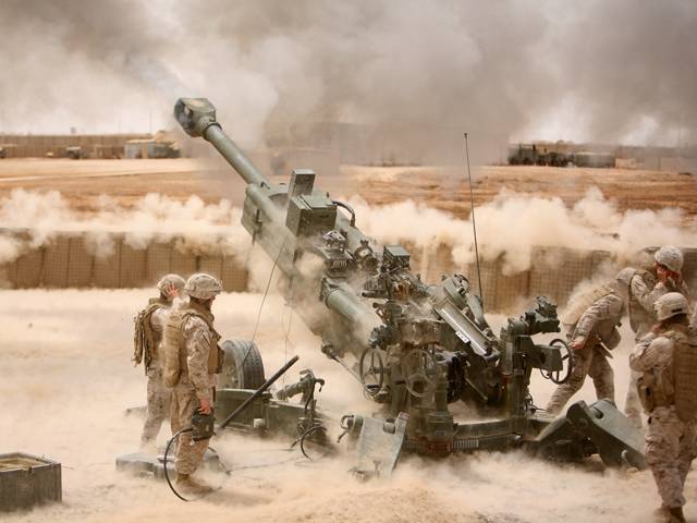 Lựu pháo công nghệ cao M777 cỡ 155 mm của Mỹ