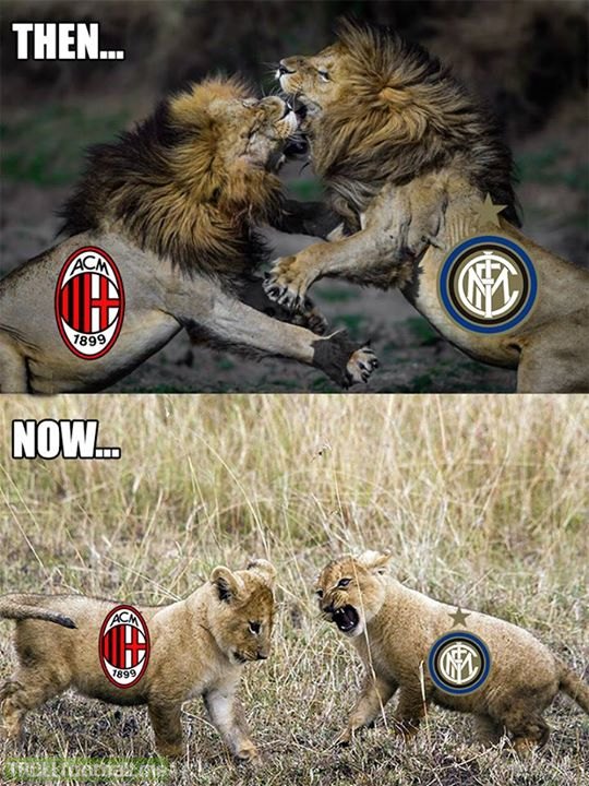 Trận derby Milan giờ đây đã kém hấp dẫn đi quá nhiều.