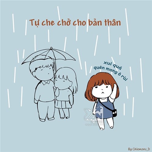 Phải tự chăm sóc và che chở cho bản thân.