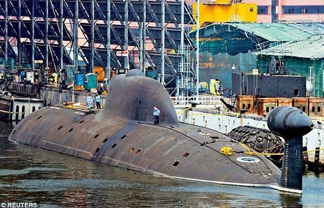 Tàu ngầm hạt nhân INS Arihant.