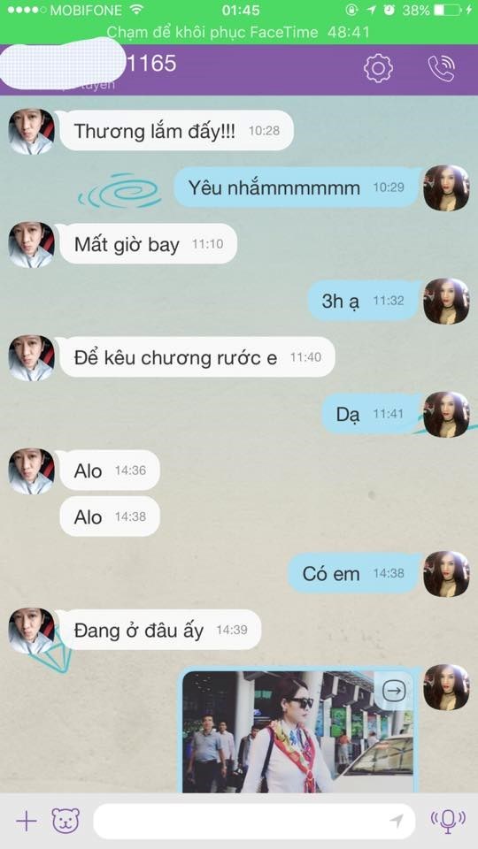 Những bằng chứng Quế Vân tung ra vào ngày 14/2