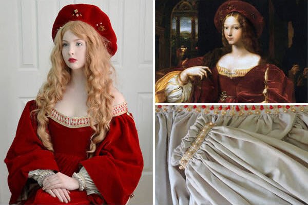 
Những chiếc váy do Angela thiết kế giống như trang phục của các công chúa trong truyện cổ tích.
