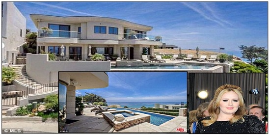 
Không chỉ vậy, tháng 1/2015, Adele đã chi 5,2 triệu USD để mua căn hộ đẹp như resort 5 sao tại Malibu chỉ để nghỉ dưỡng vào mùa đông.
