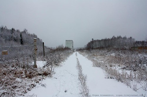 Cảnh hoang tàn tại một trong những căn cứ hạt nhân quan trọng bậc nhất thời Liên Xô cũ. 