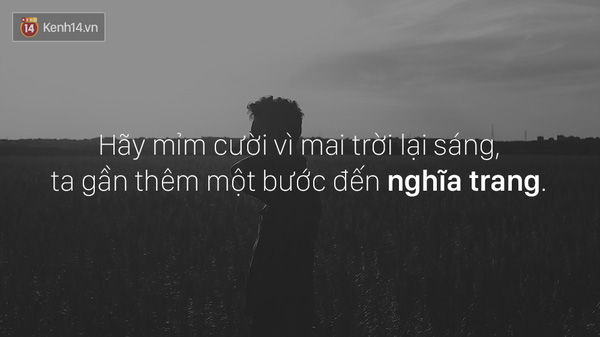 Ngay cả trong thời khắc tươi sáng nhất, bạn vẫn có thể nhận ra một số sự thật rất phũ phàng.