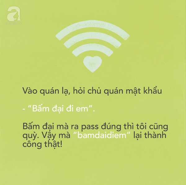 Pass wifi đánh đố khách nhất quả đất!