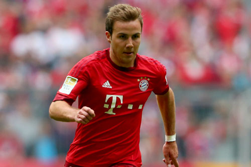 Tiền vệ trái: Mario Gotze (Bayern Munich, 1992).