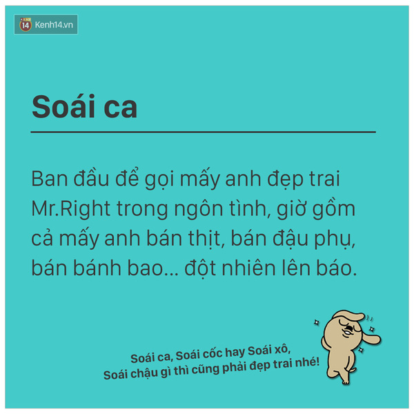 Soái ca hả? Việt Nam chạy đầy đường nhé!