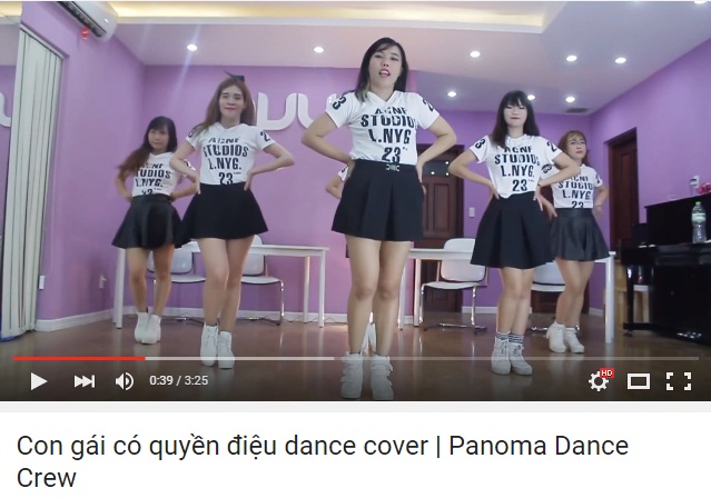 
Hay nhóm Panoma với bài dance cover không kém phần nữ tính dễ thương.
