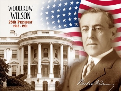 
Tổng thống Mỹ Woodrow Wilson (1856-1924). Ảnh Internet.
