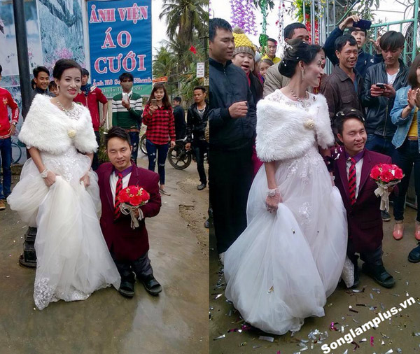 
Đám cưới của cặp đôi này khiến nhiều người xúc động. (Nguồn ảnh: Songlamplus)
