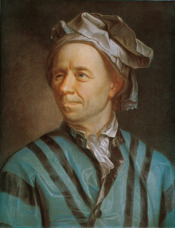 
Chân dung nhà toán học Leonhard Euler.
