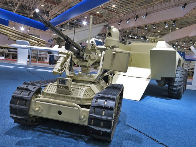 
Trung Quốc đã bắt đầu chế tạo được các loại robot phức tạp dùng cho các hoạt động quân sự.
