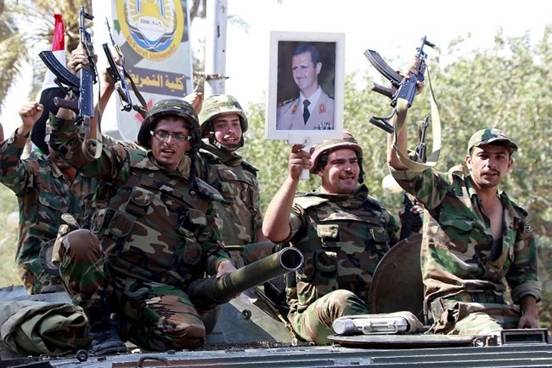 
Niềm tin chiến thắng của quân đội Syria
