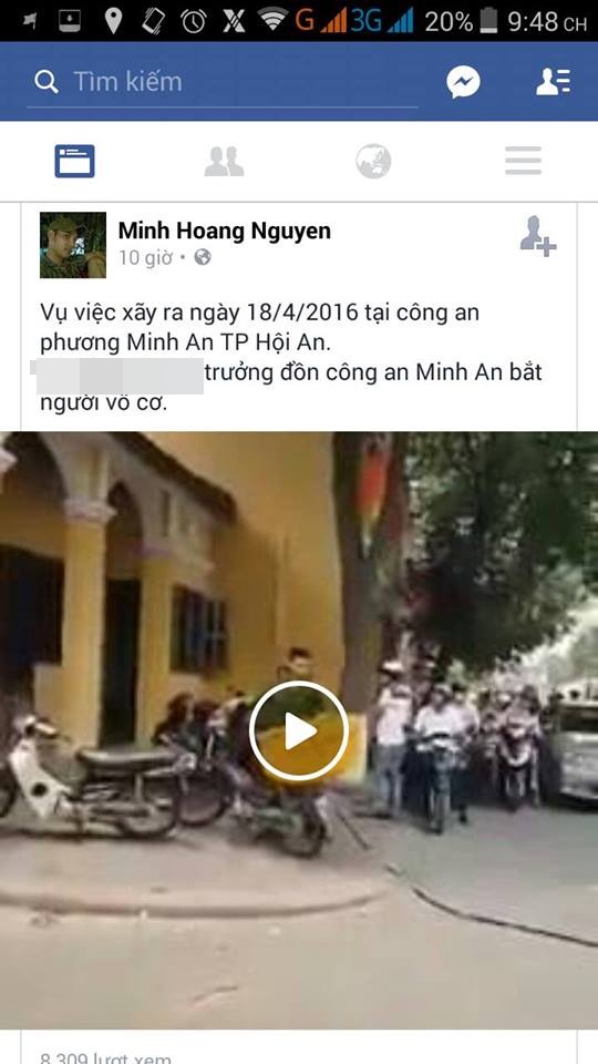Đoạn chia sẻ trên trang facebook của Minh Hoang Nguyen