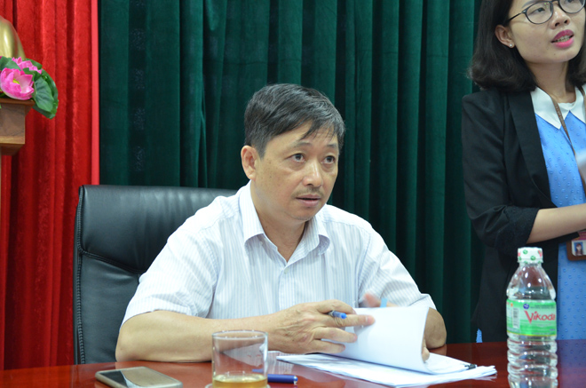 
Ông Đặng Việt Dũng, Phó chủ tịch UBND TP Đà Nẵng chủ trì cuộc họp nhưng sau đó không đưa ra phát ngôn nào
