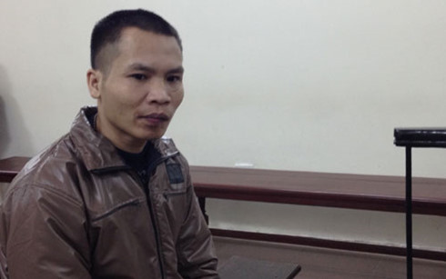 
Bị cáo Nguyễn Văn Đoàn tại phiên xử sơ thẩm. Ảnh: Việt Đức.
