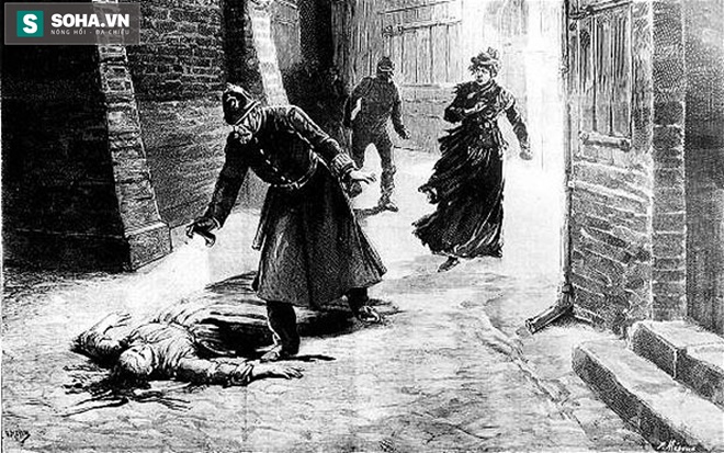 Ảnh minh họa một vụ án của Jack the Ripper.