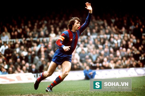 Johan Cruyff là biểu tượng vĩ đại của bóng đá thế giới nói chung và Barca nói riêng.