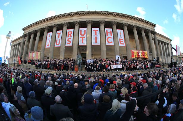 
Tin vào công lý là những từ ý nghĩa nhất ở Liverpool những ngày qua.
