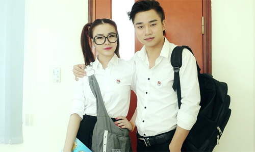 Linh Miu và Hữu Công gắn bó với nhau được gần 2 năm.