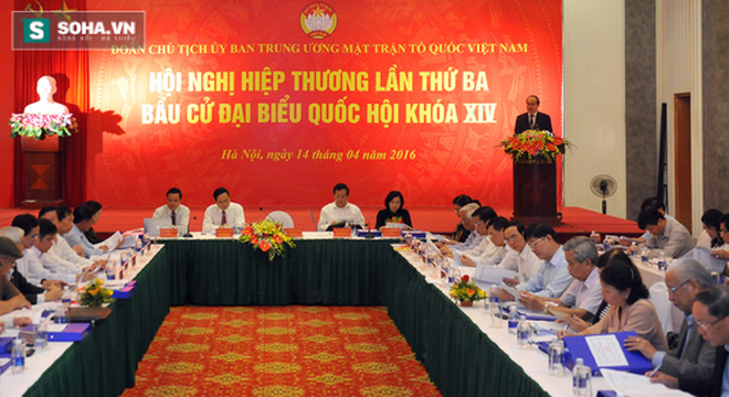 
Quang cảnh Hội nghị Hiệp thương.
