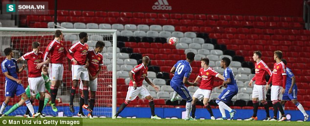 
U21 Man United 1-1 U21 Chelsea.
