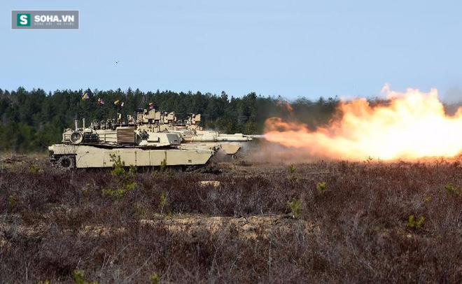 
Xe quân sự Mỹ tham gia cuộc tập trận của NATO tại Đông Âu.
