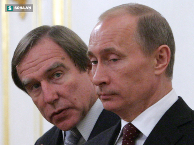 
Sergei Roldugin (trái) là một trong những người bạn của Tổng thống Putin. (Ảnh: Getty Images)
