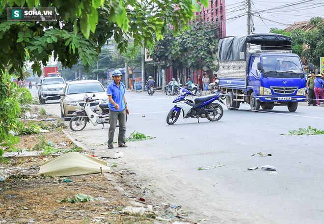 
Nơi phát hiện thi thể người đàn ông xấu số.
