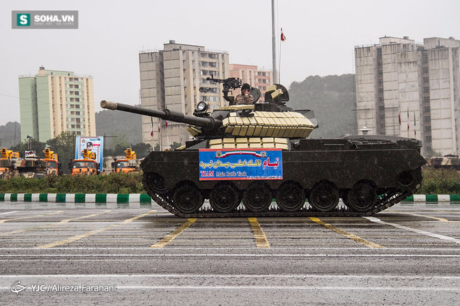 
Một trong những loại vũ khí nâng cấp được giới thiệu vừa qua là mẫu xe tăng chiến đấu chủ lực Tiam.
