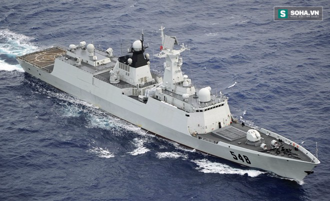 
Khinh hạm Type 054A của Trung Quốc được trang bị các khí tài điện tử tối tân của Nga
