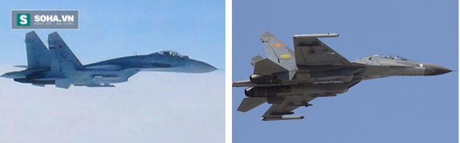 Su-27 (trái) và J-11 (phải)