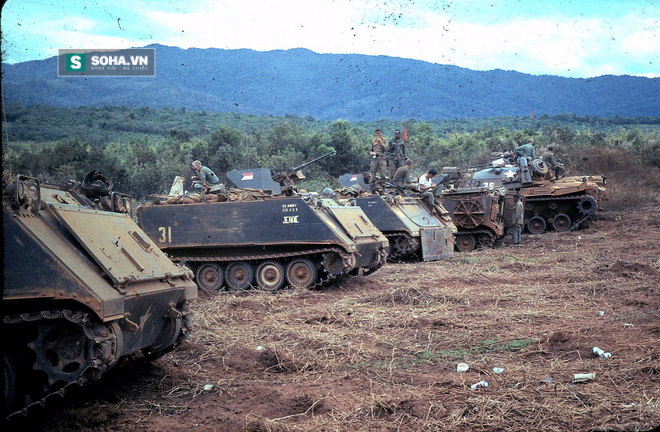 
Xe tăng và thiết giáp M113 của Mỹ trong Chiến tranh Việt Nam.

