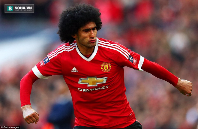 
Fellani phấn khích sau bàn thắng vào lưới đội bóng cũ.
