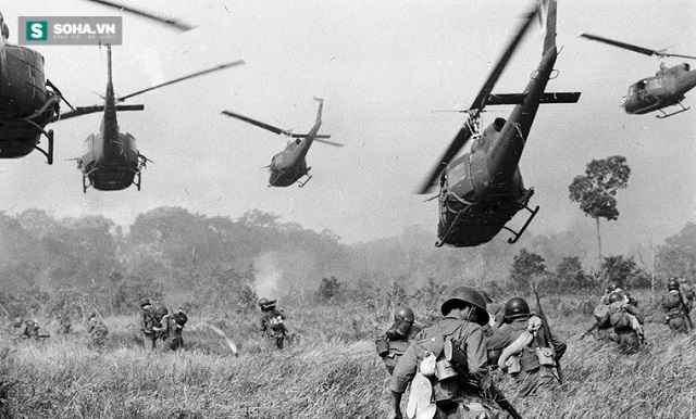 
Đổ bộ bằng trực thăng là chiến thuật được Mỹ áp dụng phổ biến trong chiến tranh Việt Nam.
