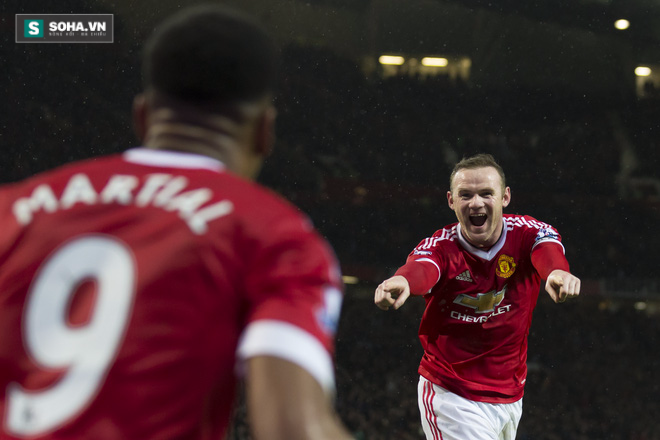 Tự mình ghi bàn hay kiến tạo cho đồng đội, với Rooney đều là điều tuyệt vời.