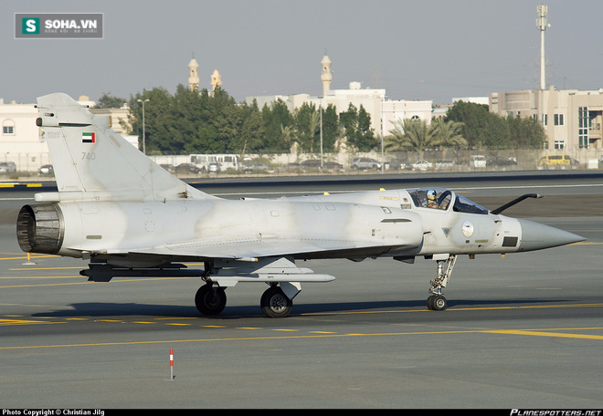 
Tiêm kích Mirage 2000-9 của Không quân UAE
