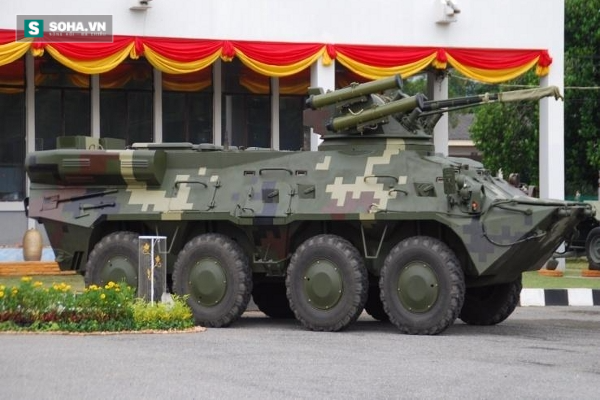 
Xe bọc thép chở quân BTR-3E1 của Quân đội Thái Lan.
