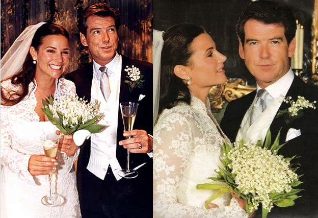 
Pierce Brosnan và người vợ của mình Keely Shaye Smith vào năm 2001
