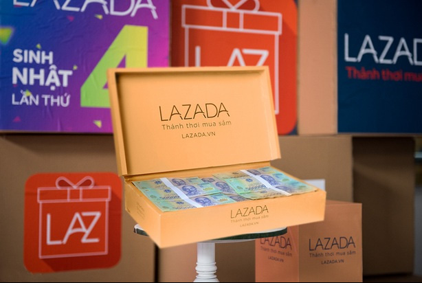 Cơ hội trúng 100 triệu đồng dành cho mọi khách hàng của Lazada