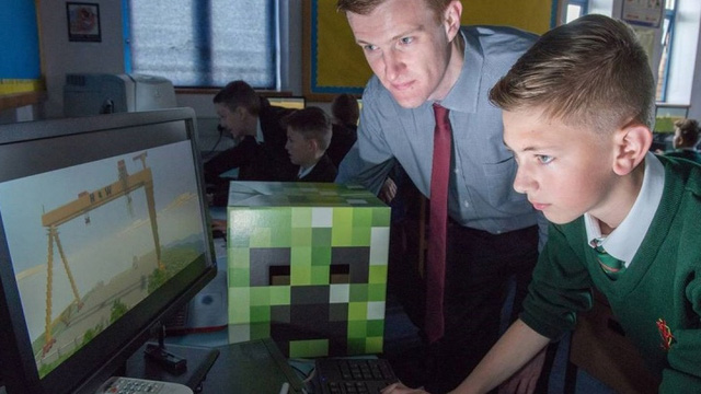 
Game Minecraft sắp càn quét trường học trên khắp thế giới.
